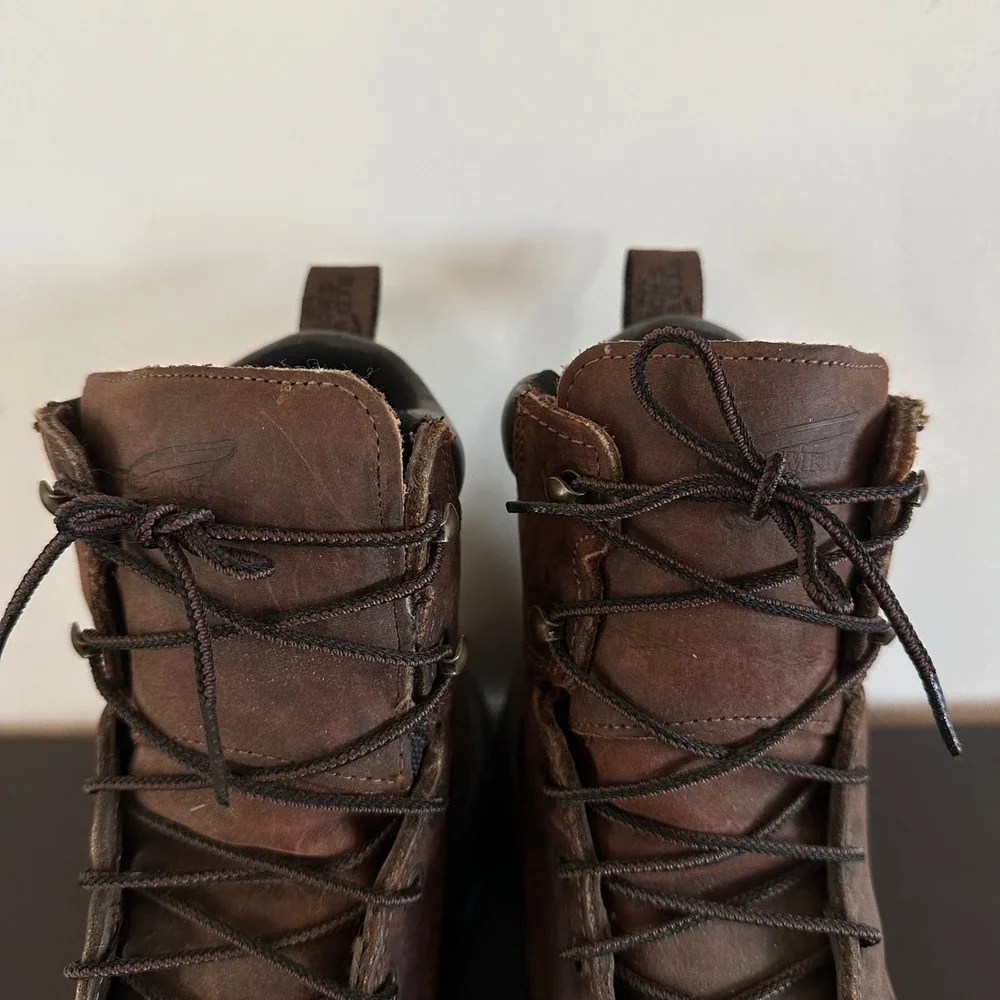 NEW Red Wing DynaForce 6-Inch Waterproof Steel Toe Work Boots Brown Leather Mens
